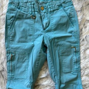 White House Black Market the slim cropped cargo pants, 0L